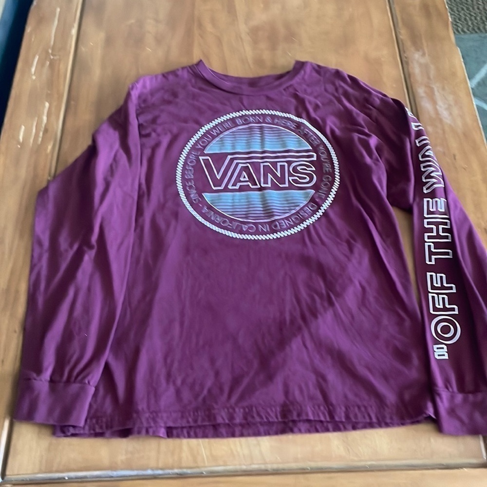 VANS Off the Wall Long Sleeve T Shirt Size XL